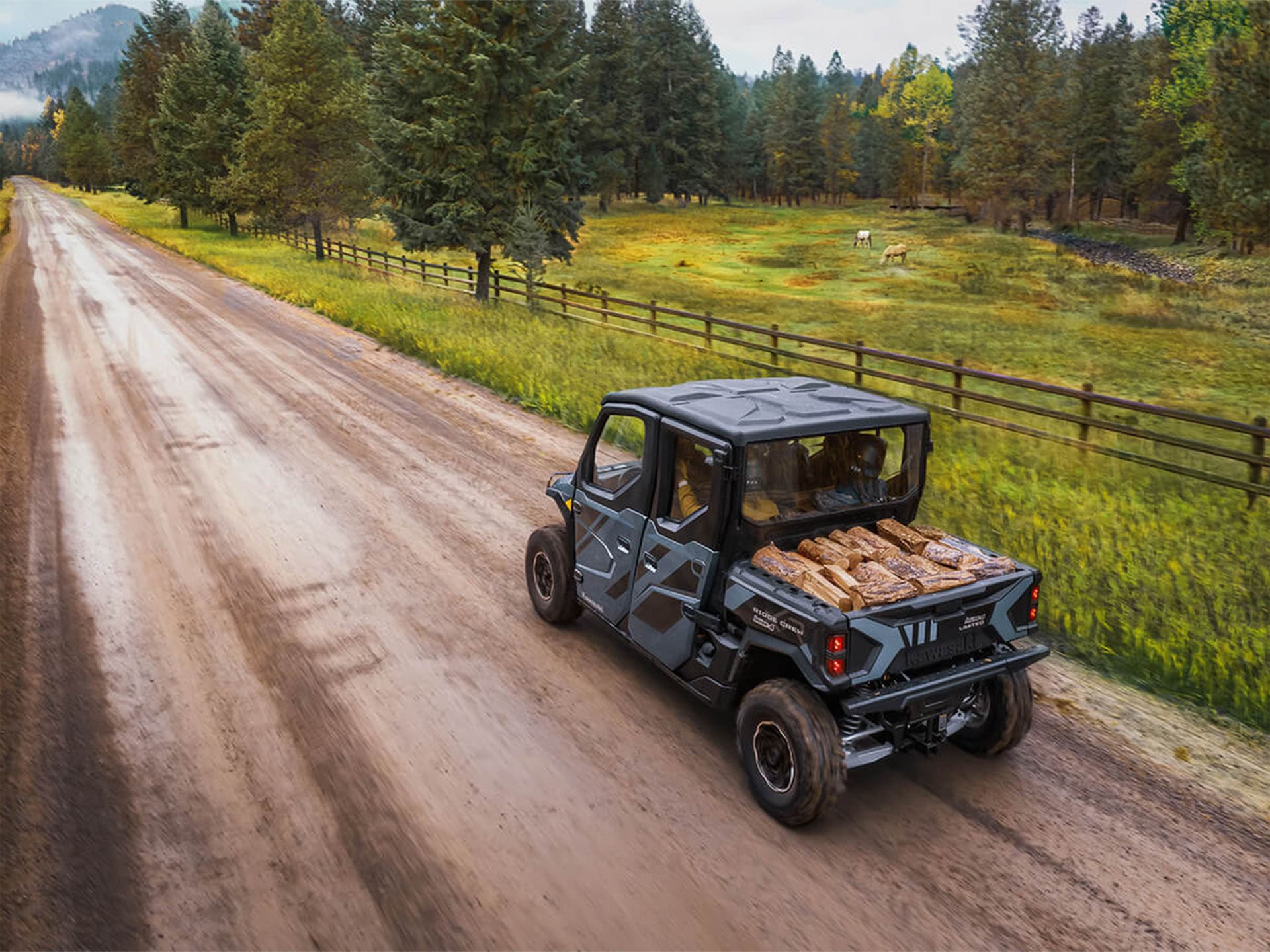 2025 Kawasaki RIDGE XR CREW Limited HVAC - media 17