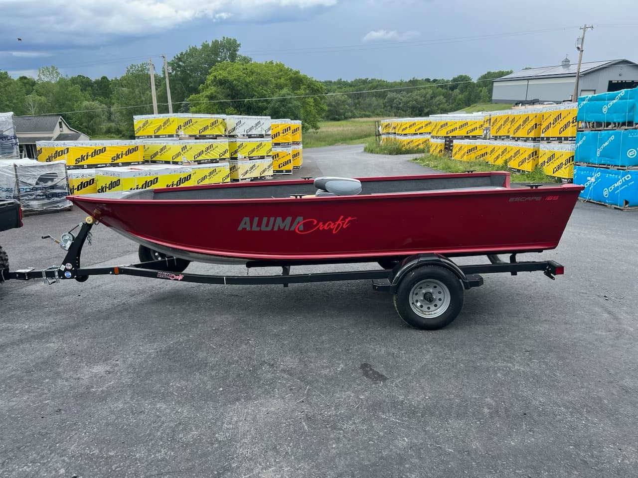 2024 Alumacraft Escape 165 Tiller - media 1